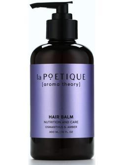 Бальзам для волос, питание и уход, 300 мл, аромат османтус и амбра, POETIQUE