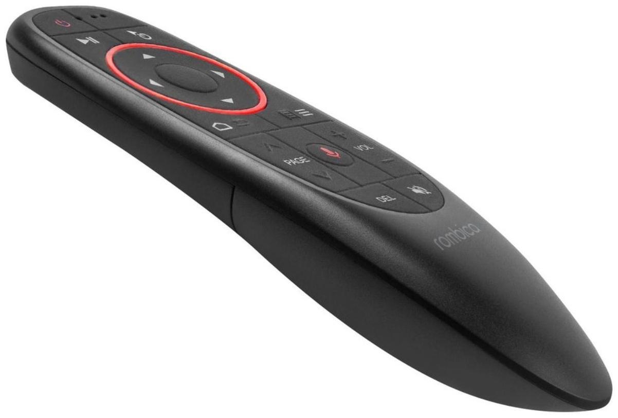 Пульт ДУ Air R8 (WRC-R08), для медиаплееров, ТВ, ПК, универсальный, USB, черный