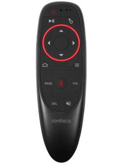 Пульт ДУ Air R8 (WRC-R08), для медиаплееров, ТВ, ПК, универсальный, USB, черный