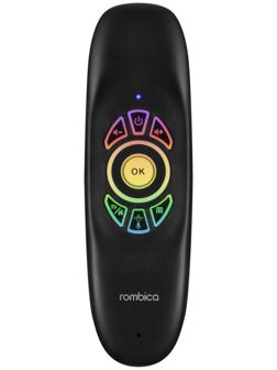 Пульт ДУ Air R10 (WRC-R01), для медиаплееров, ТВ, ПК, универсальный, USB, черный