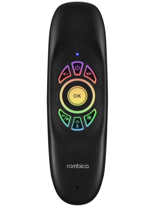 Пульт ДУ Air R10 (WRC-R01), для медиаплееров, ТВ, ПК, универсальный, USB, черный