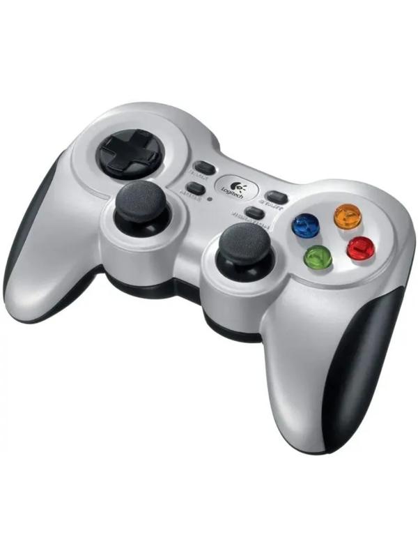 Геймпад LOGITECH F710, беспроводной, вибрация, для PC, USB, серебристый
