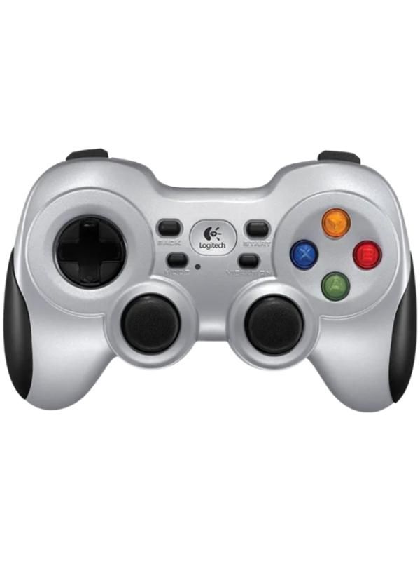 Геймпад LOGITECH F710, беспроводной, вибрация, для PC, USB, серебристый