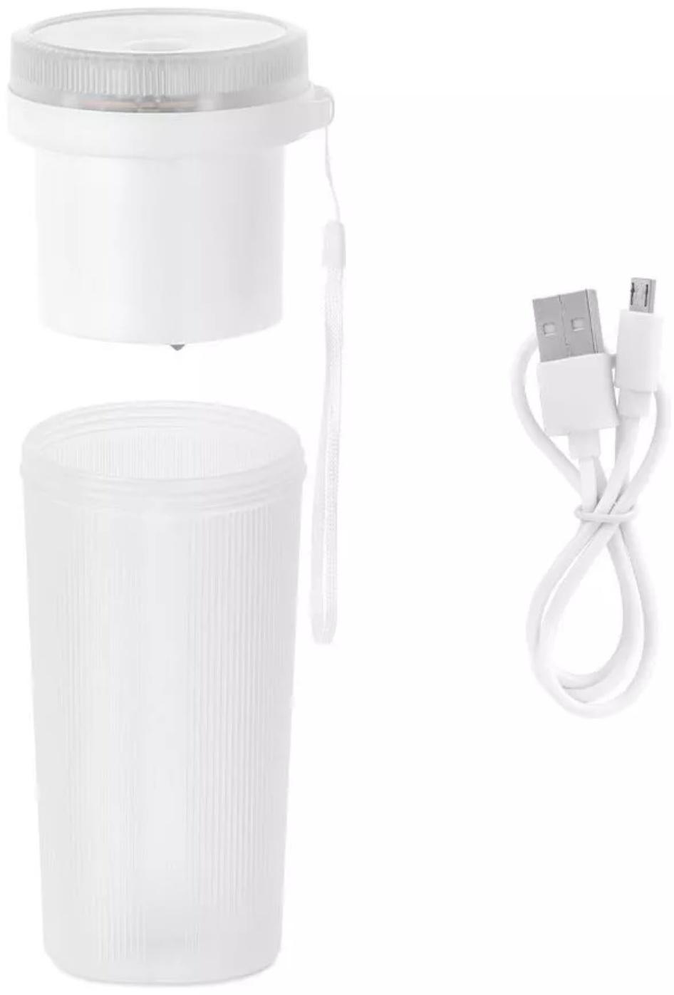 Блендер Kitfort КТ-3508, портативный, 40 Вт, 0.34 л, 1 скорость, белый