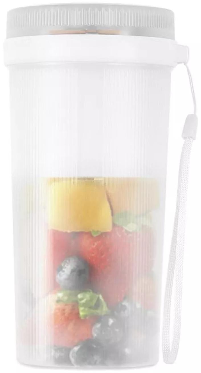 Блендер Kitfort КТ-3508, портативный, 40 Вт, 0.34 л, 1 скорость, белый