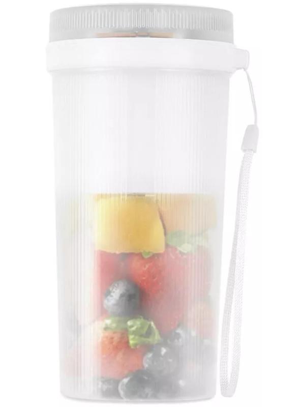 Блендер Kitfort КТ-3508, портативный, 40 Вт, 0.34 л, 1 скорость, белый