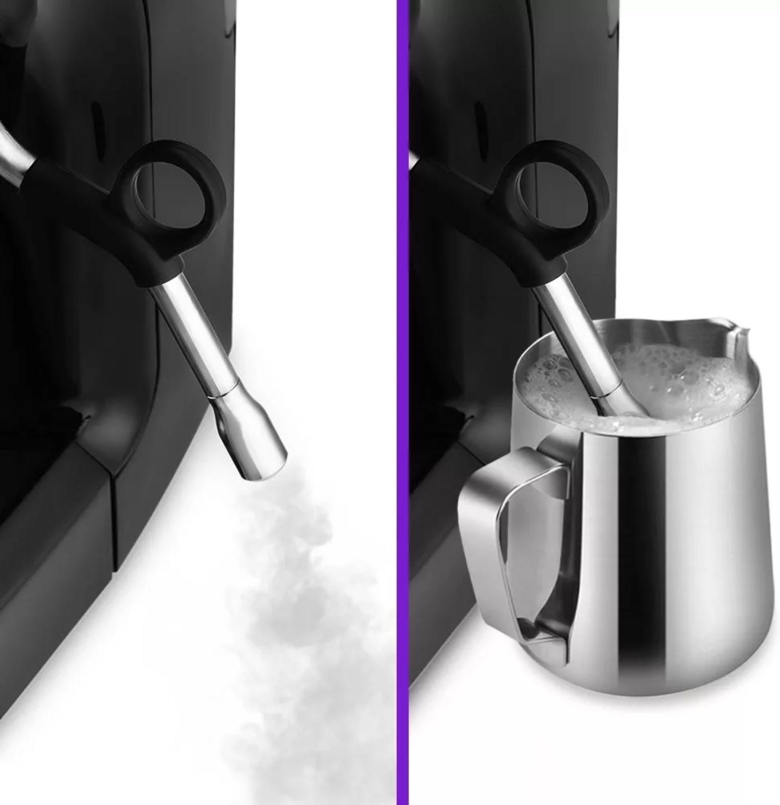 Кофемашина Kitfort КТ-7108, 1560 Вт, 2 л, чёрная