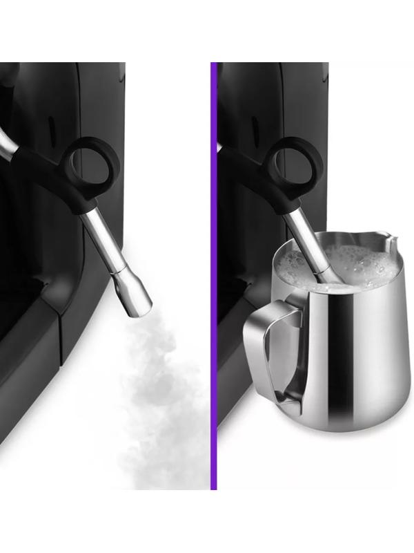 Кофемашина Kitfort КТ-7108, 1560 Вт, 2 л, чёрная