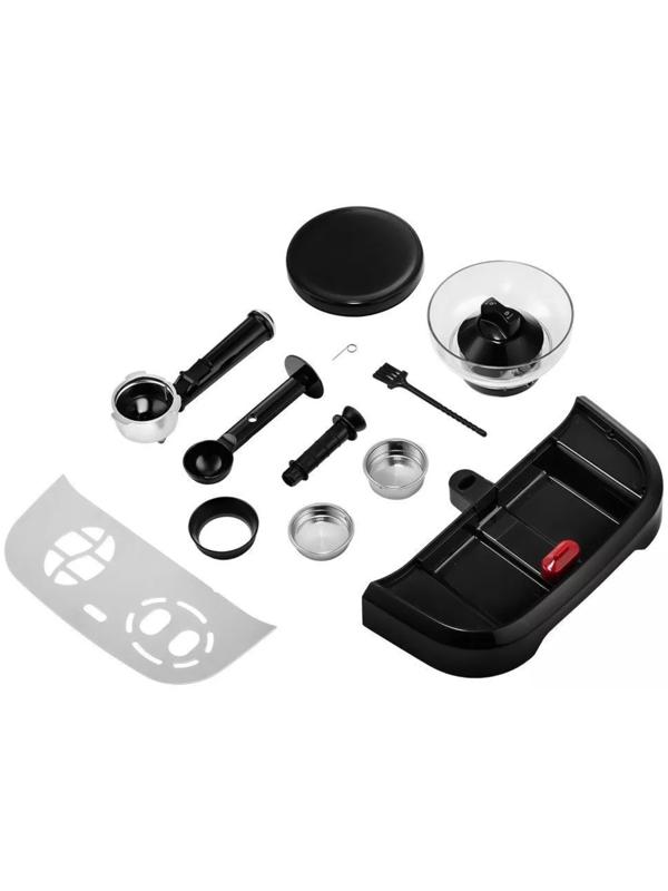 Кофемашина Kitfort КТ-7108, 1560 Вт, 2 л, чёрная