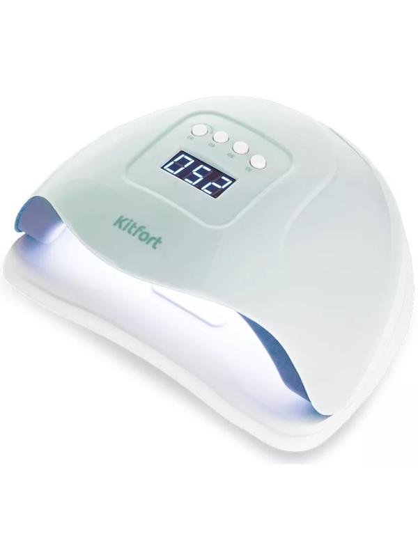 Лампа для гель-лака Kitfort КТ-3145, UV+LED, 36 диодов, 10/30/60/99 c, голубая