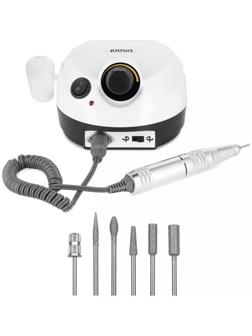 Машинка для маникюра Kitfort КТ-3146, 18 Вт, 30000 об/мин, белая