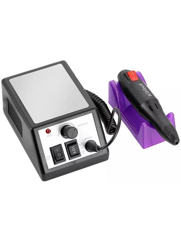 Машинка для маникюра Kitfort КТ-3147, 12 Вт, 20000 об/мин, чёрная