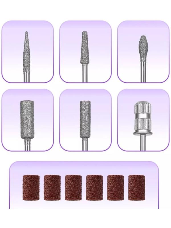 Машинка для маникюра Kitfort КТ-3154, 18 Вт, 30000 об/мин, белая