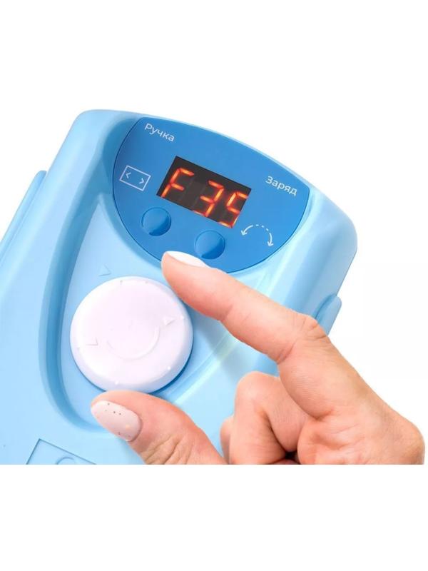 Машинка для педикюра и маникюра Kitfort КТ-3157-1, 20 Вт, 30000 об/мин, голубая