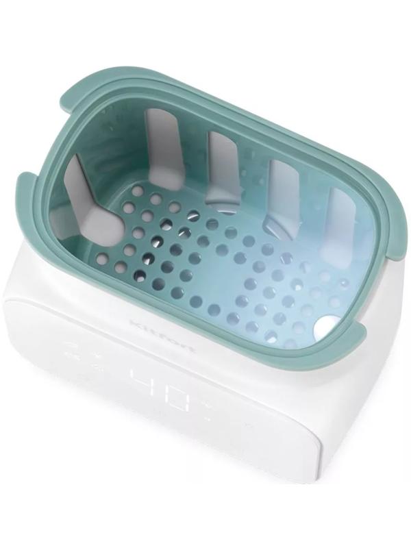 Подогреватель-стерилизатор бутылочек Kitfort КТ-2321, 500 Вт, бело-зелёный