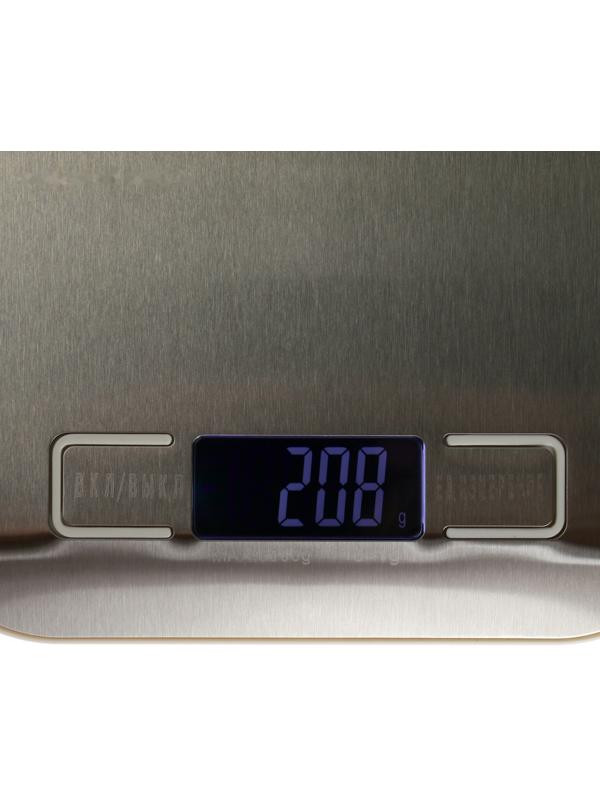Весы кухонные  LuazON LVE-028, электронные, до 5 кг, металл
