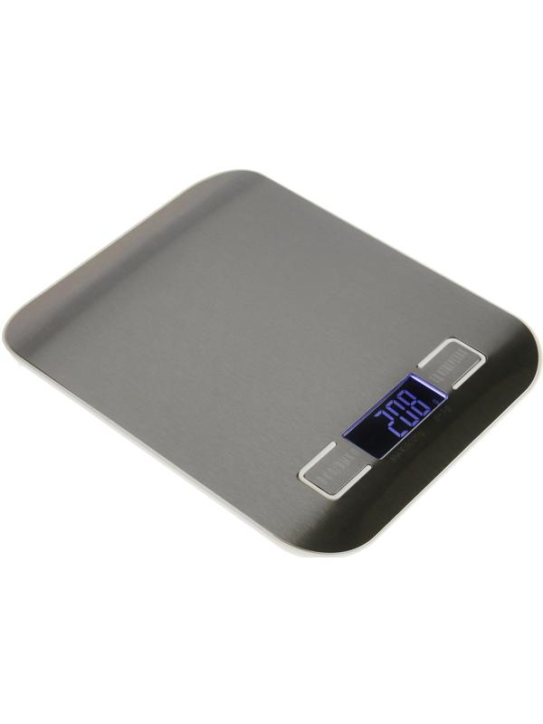 Весы кухонные  LuazON LVE-028, электронные, до 5 кг, металл