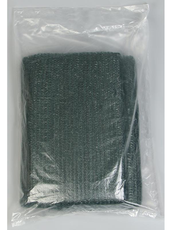 Сетка 4 х 5 м затемняющая, плотность 35 гр/м2, темно-зеленная