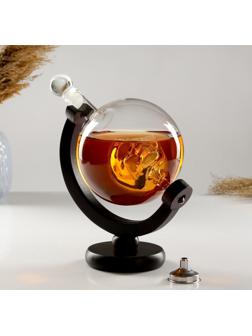 Штоф Череп, на подставке, 800 мл