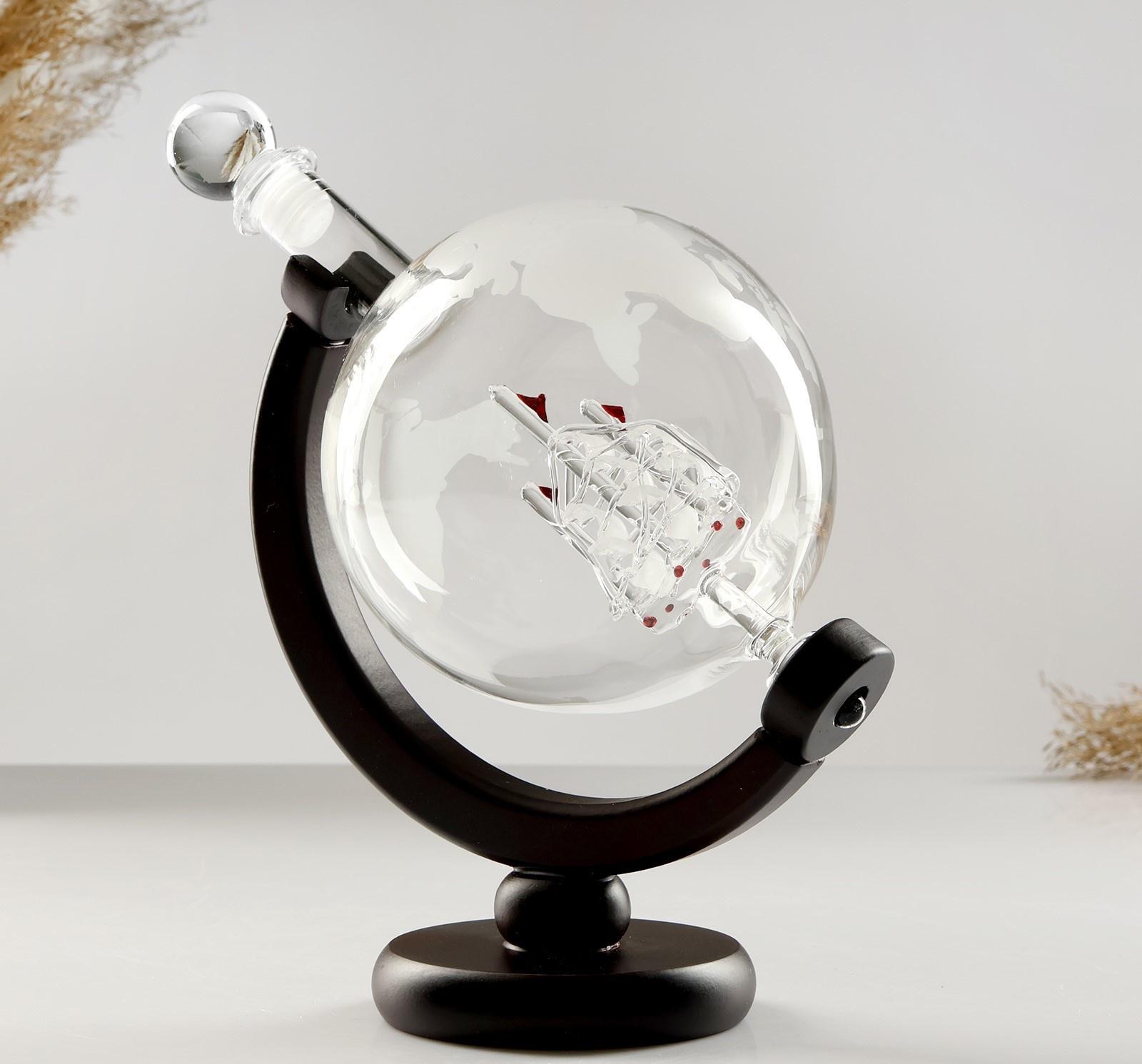 Мини-Бар Путешествия, на 2 персоны, штоф - 1000 мл, бокалы - 340 мл