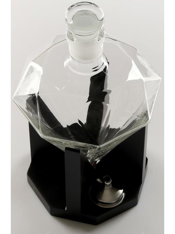 Штоф Рубин, на подставке, 850 мл