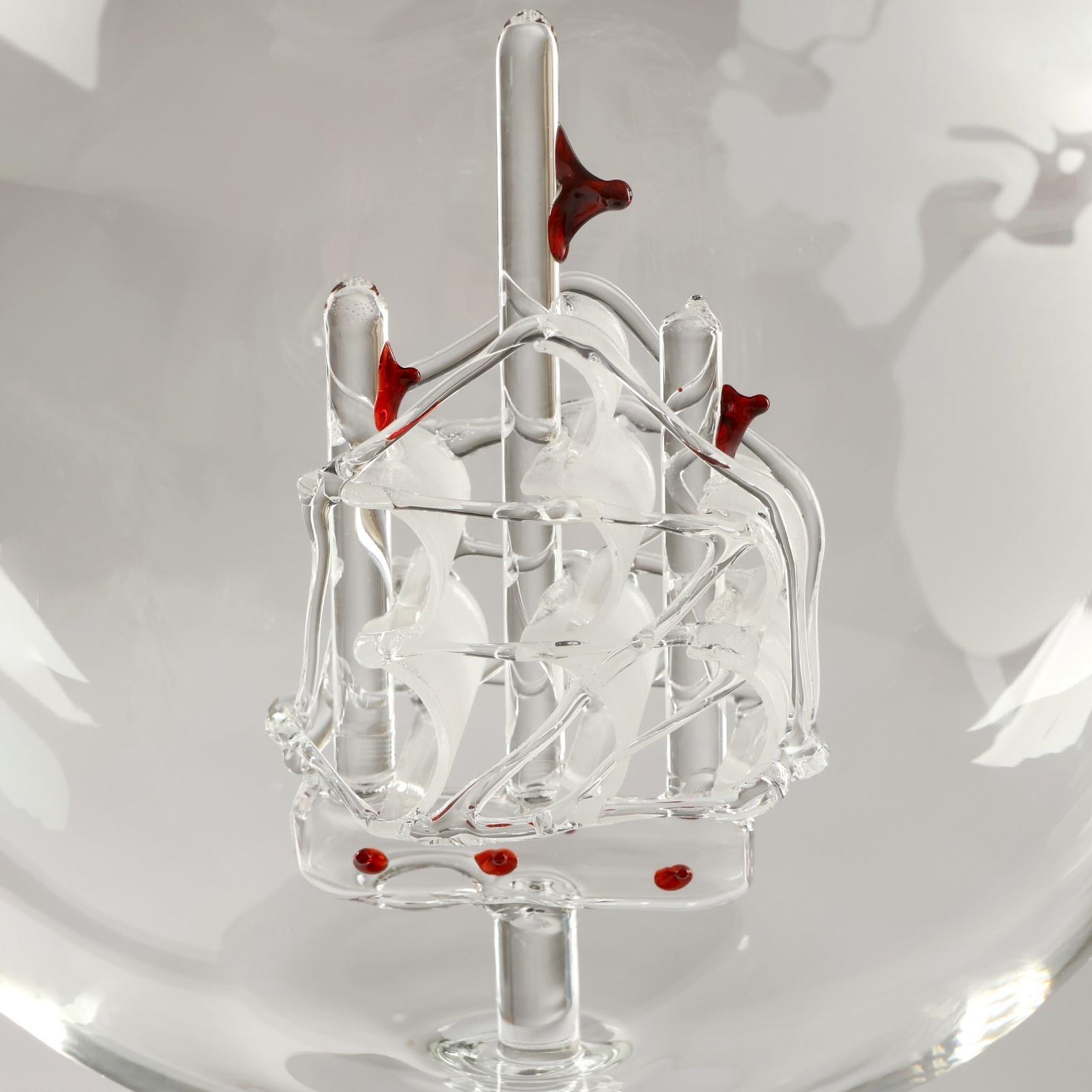 Мини-Бар Путешествия, на подставке, на 2 персоны, штоф - 930 мл, бокалы - 330 мл