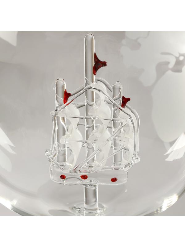 Мини-Бар Путешествия, на подставке, на 2 персоны, штоф - 930 мл, бокалы - 330 мл