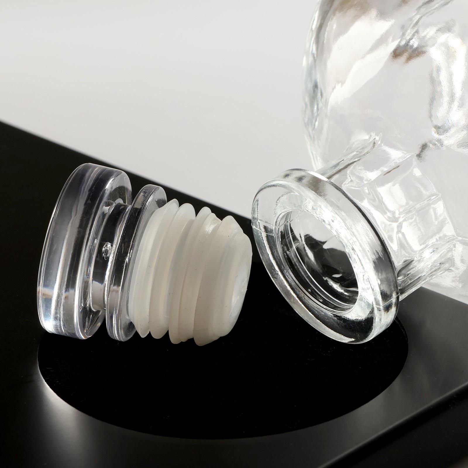 Мини-Бар Череп, на подставке, на 4 персоны, штоф - 750 мл, бокалы - 130 мл