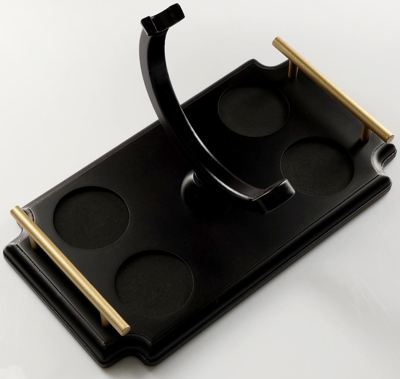 Мини-Бар Путешествия, на подносе, на 4 персоны, штоф - 930 мл, бокалы - 300 мл