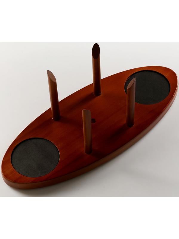 Мини-Бар Рубин, на подставке, на 2 персоны, штоф - 880 мл, бокалы - 200 мл