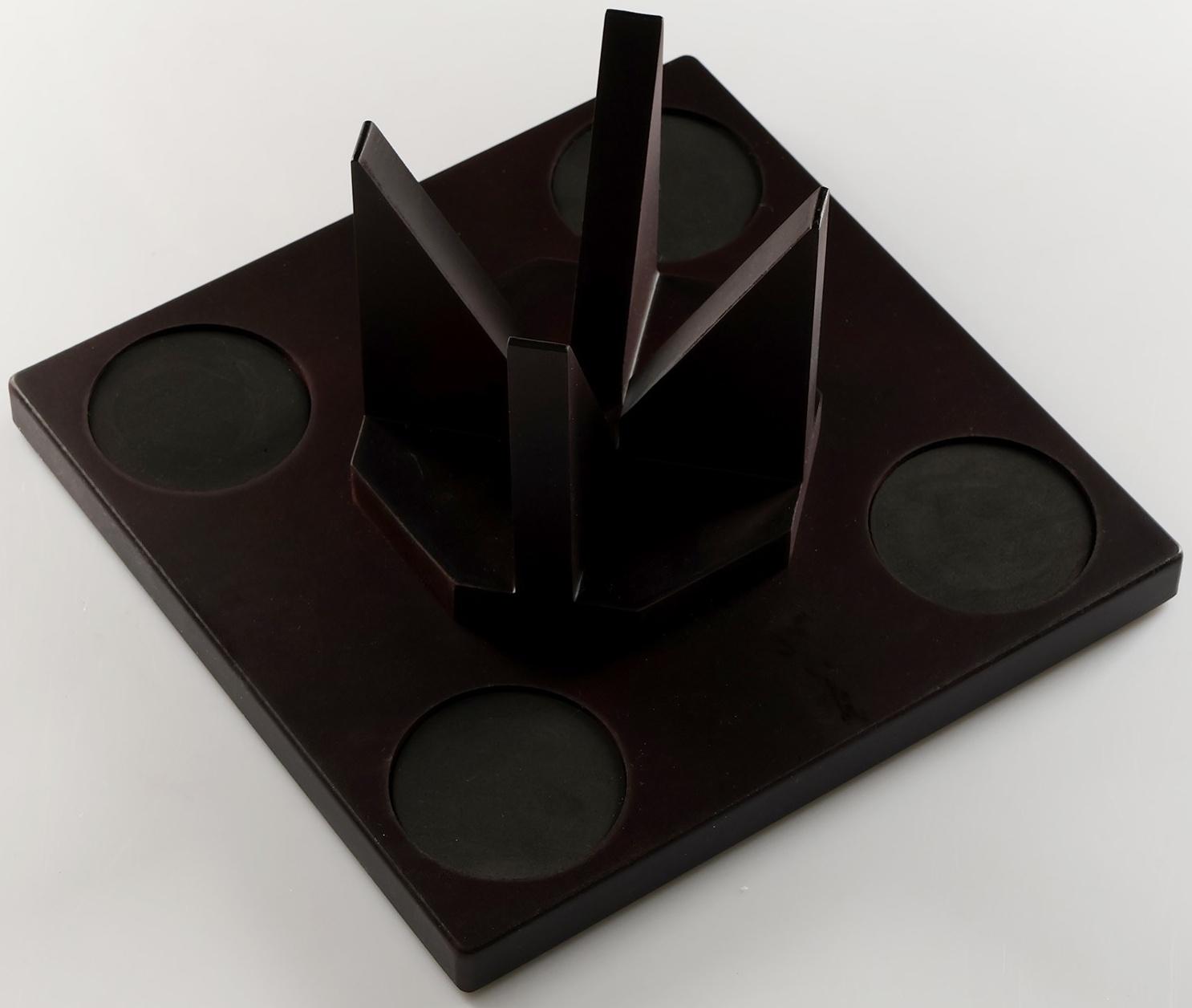 Мини-Бар Рубин, на подставке, на 4 персоны, штоф - 880 мл, бокалы - 200 мл