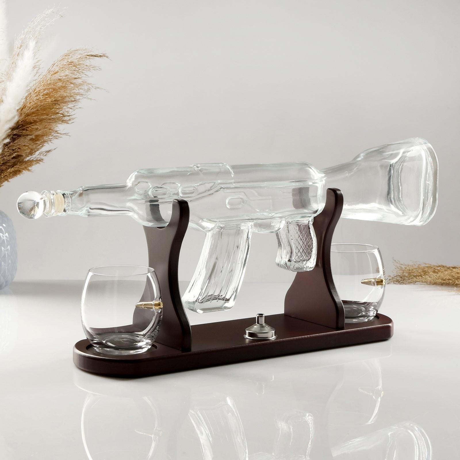 Мини-Бар Автомат, на подставке, на 2 персоны, штоф - 800 мл, бокалы 330 мл