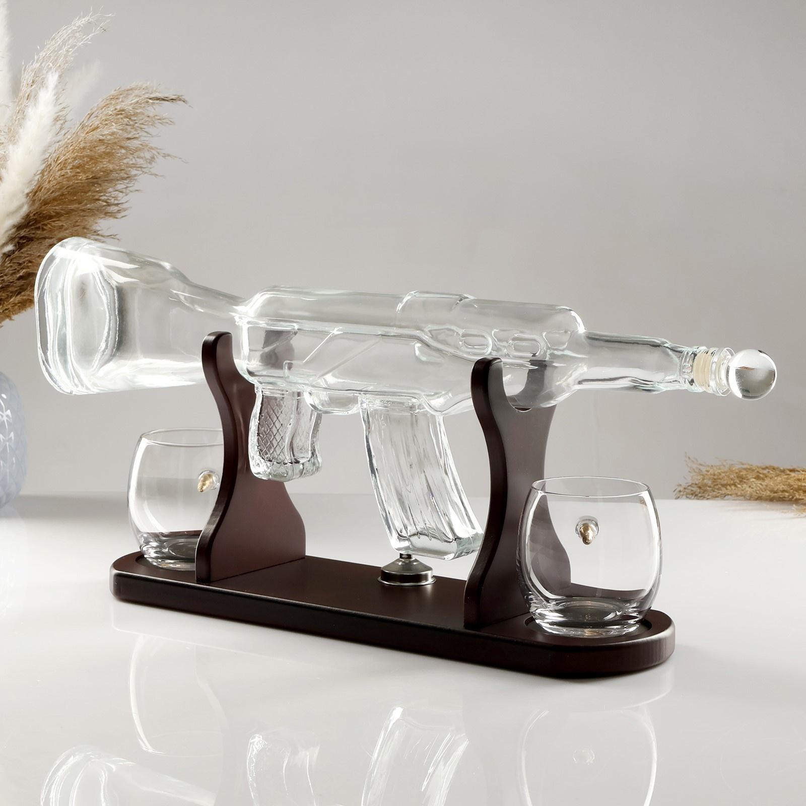 Мини-Бар Автомат, на подставке, на 2 персоны, штоф - 800 мл, бокалы 330 мл