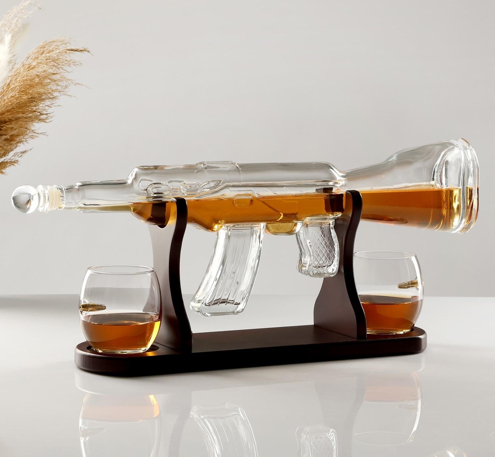 Мини-Бар Автомат, на подставке, на 2 персоны, штоф - 800 мл, бокалы 330 мл