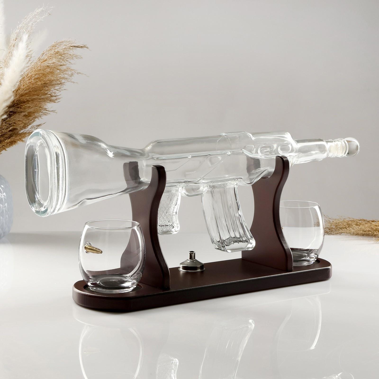 Мини-Бар Автомат, на подставке, на 2 персоны, штоф - 800 мл, бокалы 330 мл