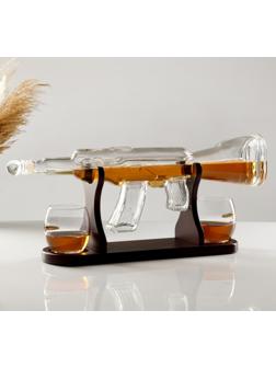 Мини-Бар Автомат, на подставке, на 2 персоны, штоф - 800 мл, бокалы 330 мл