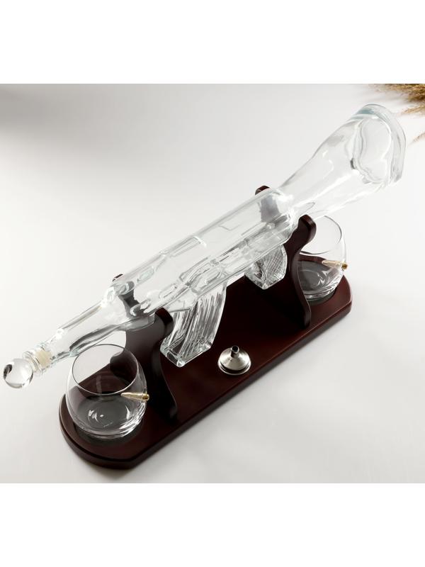 Мини-Бар Автомат, на подставке, на 2 персоны, штоф - 800 мл, бокалы 330 мл