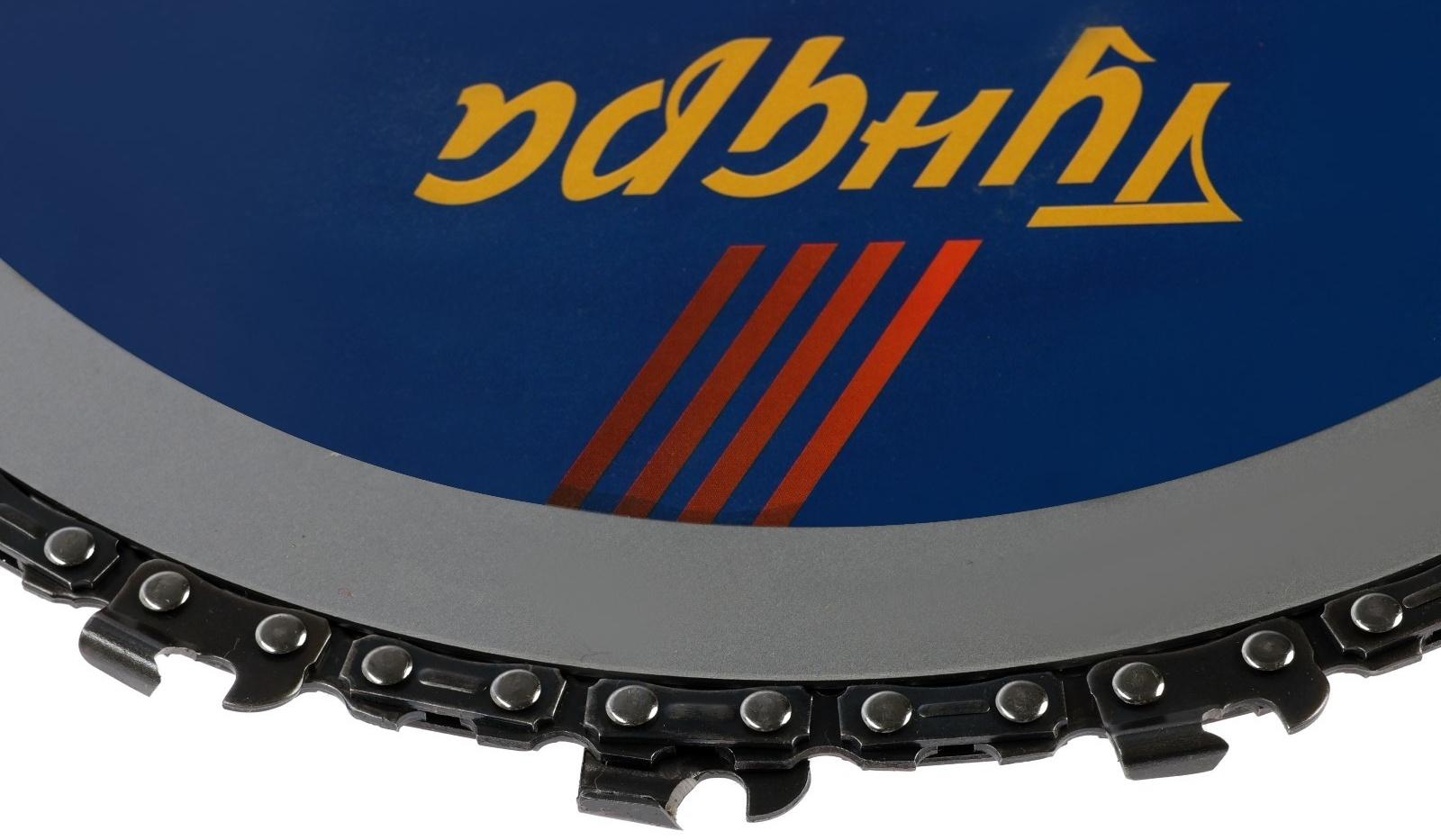 Нож для триммера цепной ТУНДРА, 235 х 25.4 мм, 36 зубьев