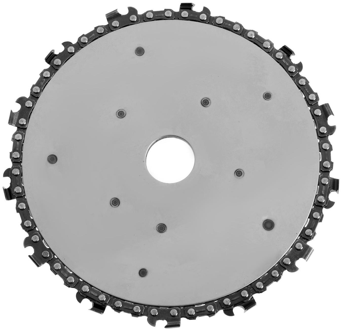 Нож для триммера цепной ТУНДРА, 180 х 25.4 мм, 27 зубьев