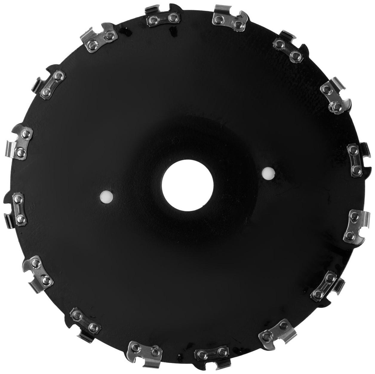 Нож для триммера цепной ТУНДРА, 180 х 25.4 мм, 16 зубьев