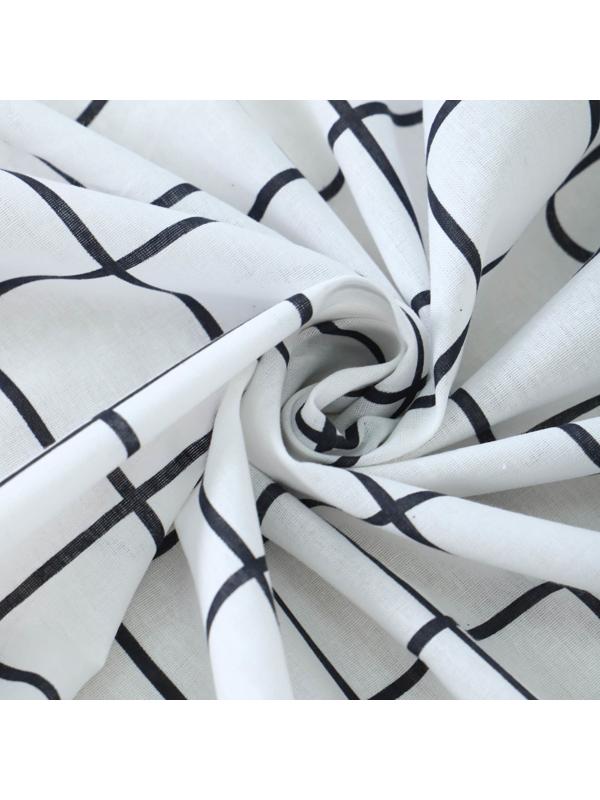 Простыня на резинке Атра 140х200х20, Таттерсол бело-земельный бязь 120г/м, хл100%