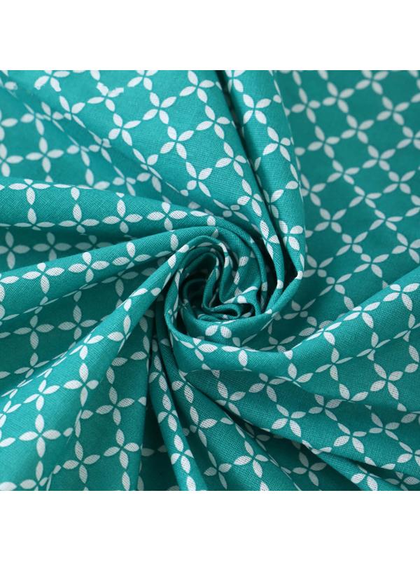 Простыня на резинке Атра 140х200х20, Вестерн мор волна бязь 120г/м, хл100%