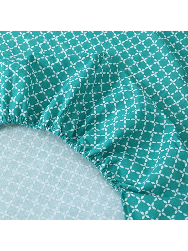 Простыня на резинке Атра 140х200х20, Вестерн мор волна бязь 120г/м, хл100%