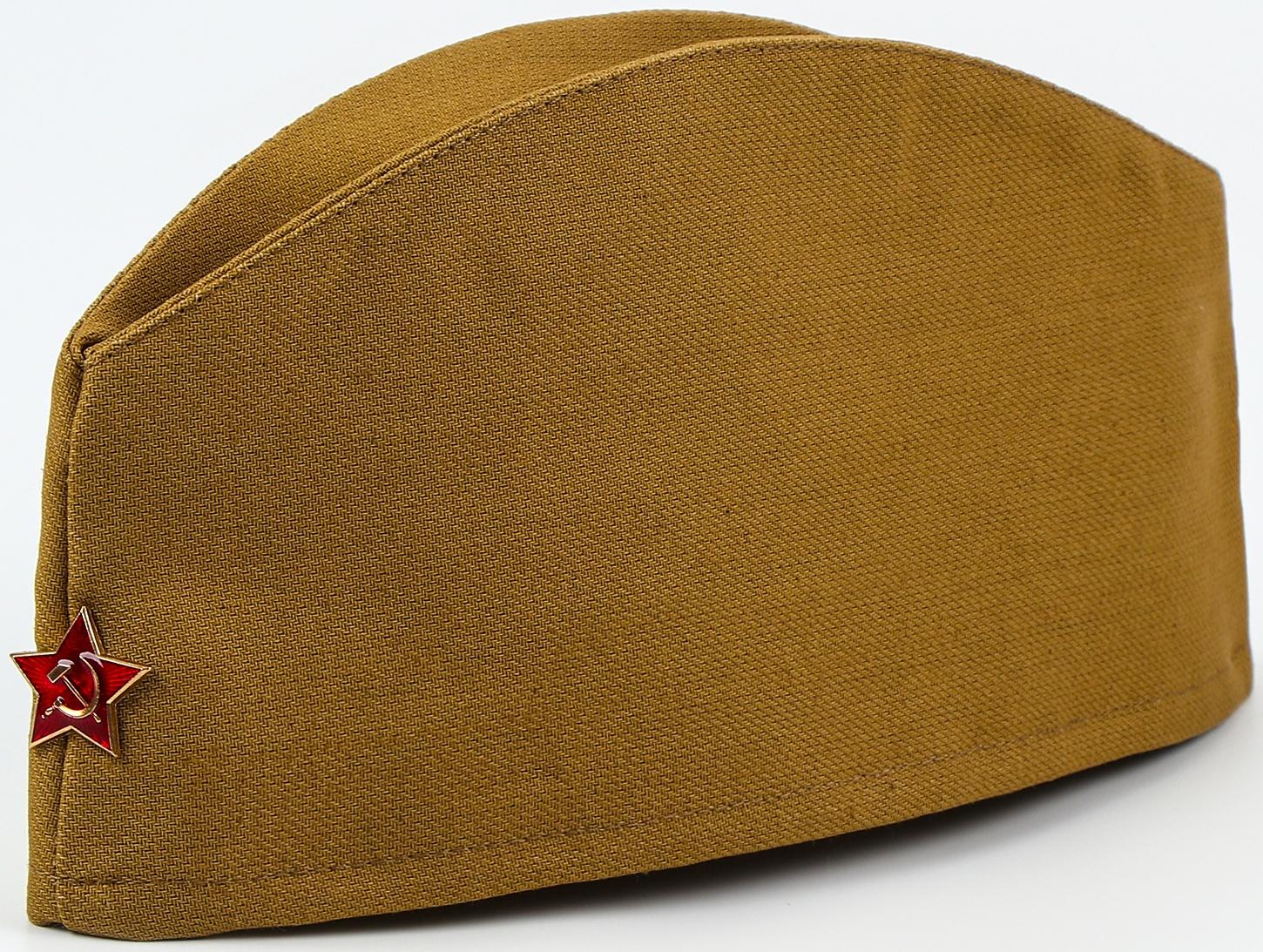 Карнавальный набор «Отважный солдат»: футболка рост 128 см, пилотка р. 54–56