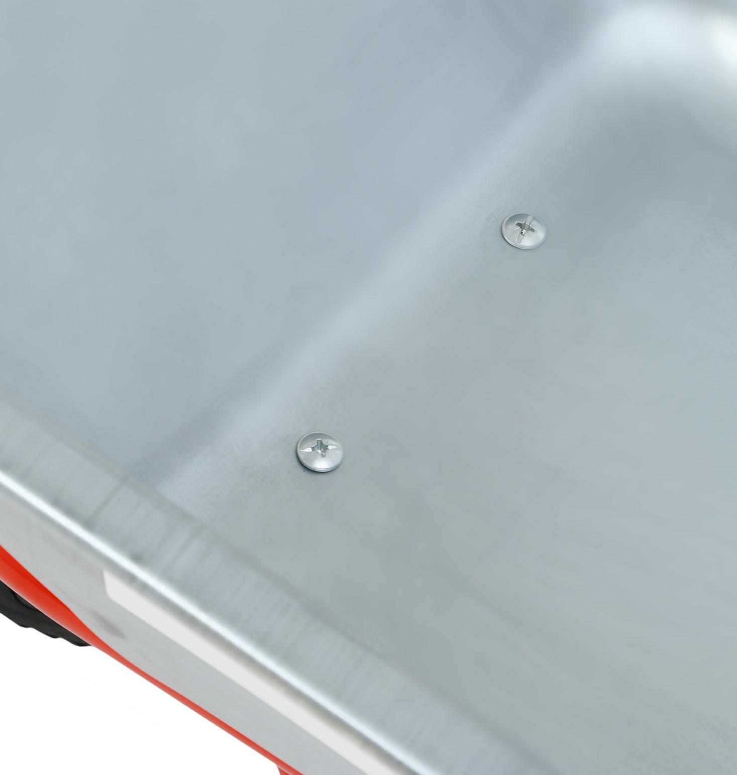 Тачка строительная  110л/200кг усил 1 пневмокол 4.00-8 оц кузов 0,8 мм