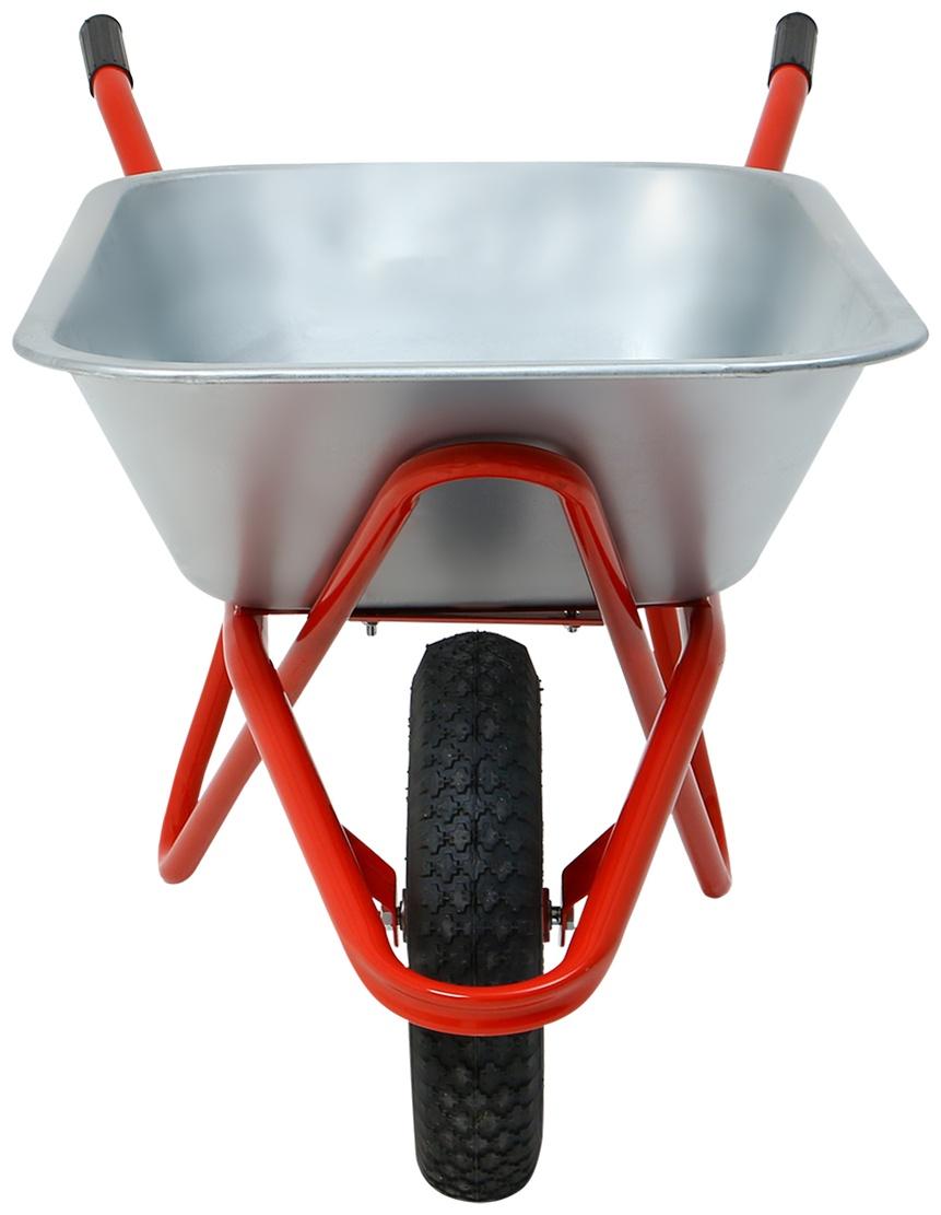 Тачка строительная  110л/200кг усил 1 пневмокол 4.00-8 оц кузов 0,8 мм