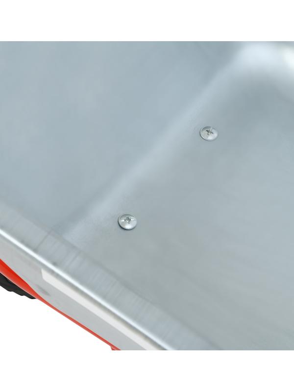 Тачка строительная  110л/200кг усил 1 пневмокол 4.00-8 оц кузов 0,8 мм