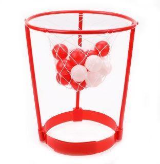 Набор для игры в баскетбол, корзина, фиксатор на голову, мячи 20 шт., коробка