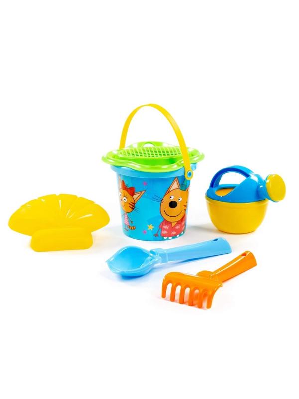 Набор для песка 2 Три кота и море приключений (6 предметов), в ассорт.