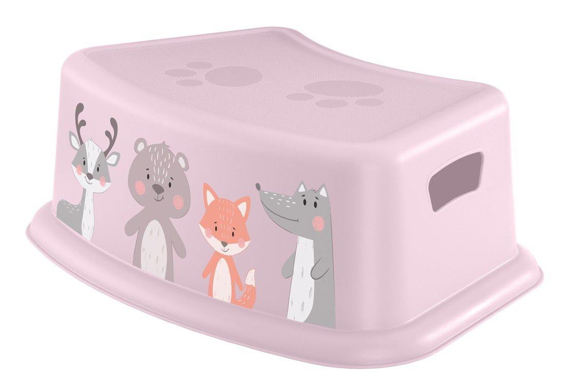 Подставка детская с декором (розовый)